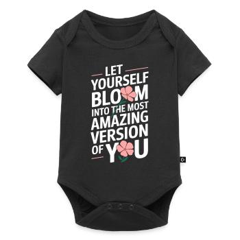 Déployez-vous à la meilleure version de vous-même - Body à manches courtes Premium Bébé - noir - Devant