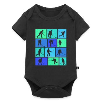Hockey - Body à manches courtes Premium Bébé - noir - Devant