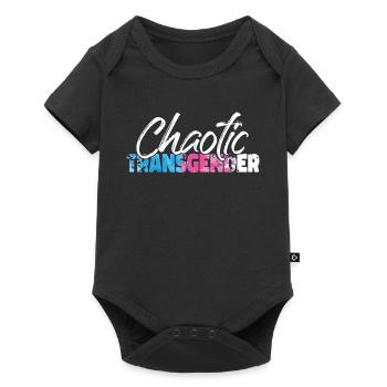 Transgender Trans LGBT Pride - Baby Premium short-sleeve bodysuit - black - Front
