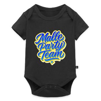 Malle Party Team - Baby Premium short-sleeve bodysuit - black - Front