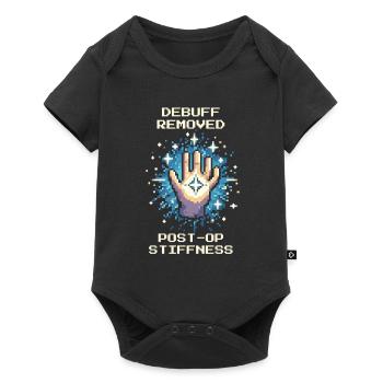 Ergothérapie Guérison Mobilité Rétro Pixel Art - Body à manches courtes Premium Bébé - noir - Devant