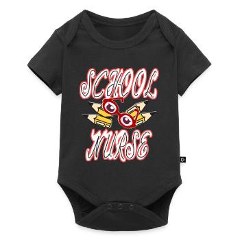School Hospital Nurse - Baby Premium short-sleeve bodysuit - black - Front