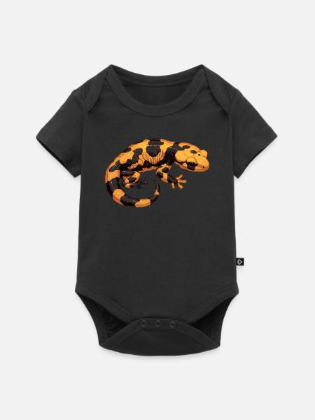 Salamanders Salamander - Baby Premium Kurzarmbody - Schwarz
