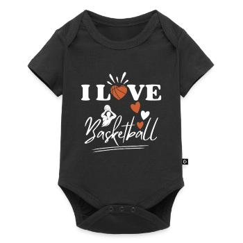 Basketball Saying Basketball Club - Body à manches courtes Premium Bébé - noir - Devant