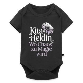 Daycare Heroine Where Chaos Becomes Magic Kindergarten Teacher - Baby Premium short-sleeve bodysuit - black - Front
