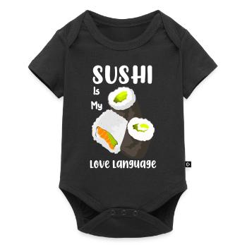 Sushi Is My Love Language Design - Baby Premium short-sleeve bodysuit - black - Front