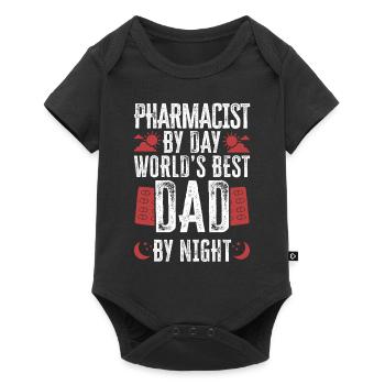 Technicien en pharmacie - Body à manches courtes Premium Bébé - noir - Devant