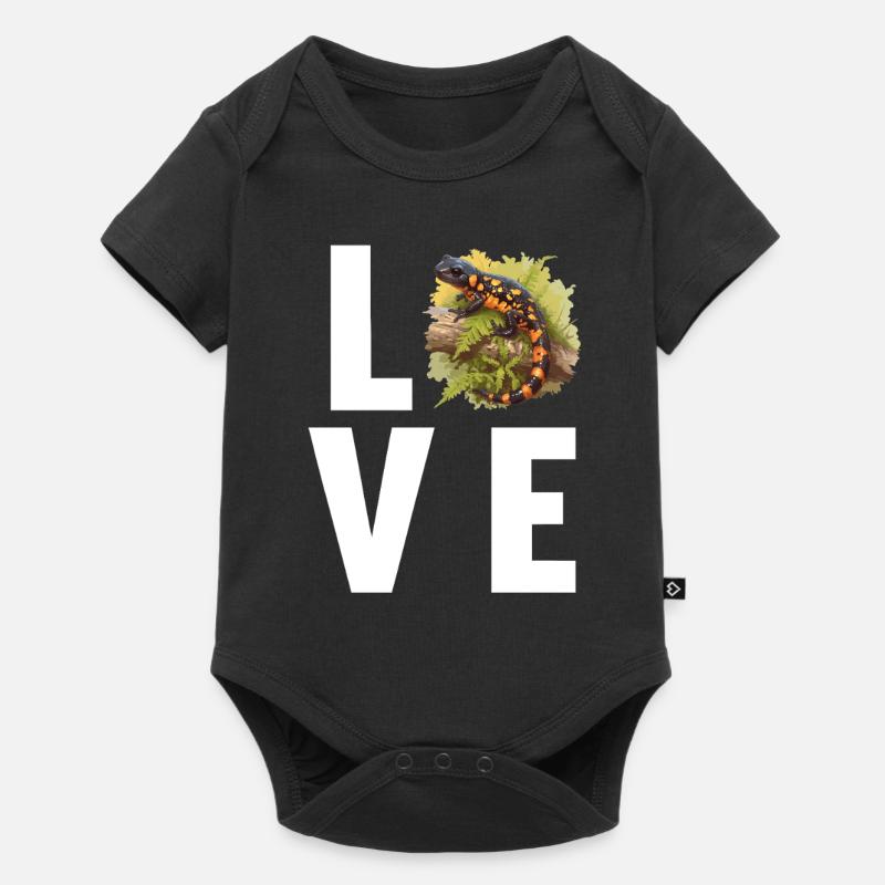 Salamanders Salamander - Baby Premium Kurzarmbody - Schwarz
