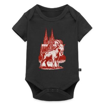 Cologne Geissbock - Baby Premium short-sleeve bodysuit - black - Front