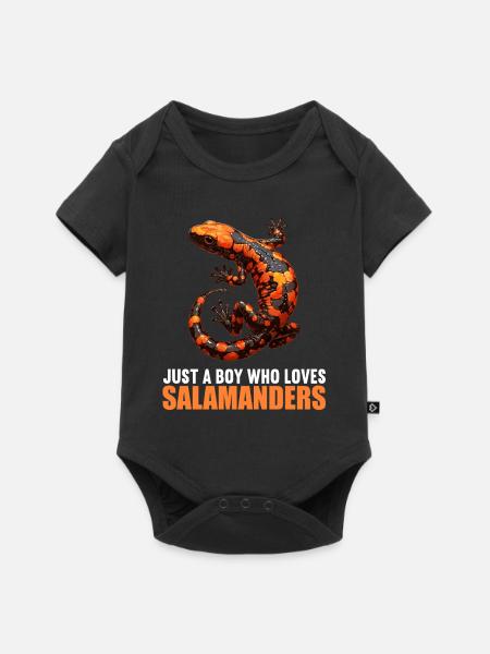 Salamanders Salamander - Baby Premium Kurzarmbody - Schwarz