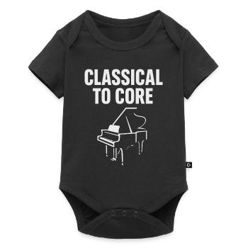 Classical Pianist Piano Life Music Recital - Baby Premium short-sleeve bodysuit - black - Front