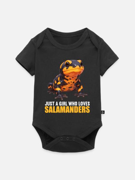 Salamanders Salamander - Baby Premium Kurzarmbody - Schwarz