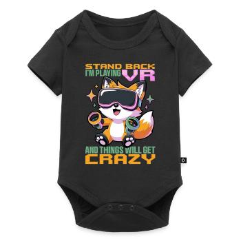 Gaming Fox VR Gamer - Body à manches courtes Premium Bébé - noir - Devant