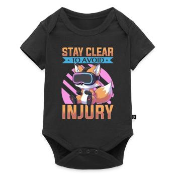 Gaming Fox VR Gamer - Body à manches courtes Premium Bébé - noir - Devant