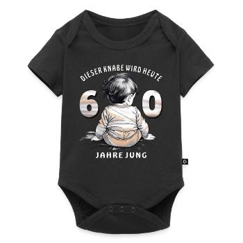 ENFANT FÊTÉ GARÇON - Body à manches courtes Premium Bébé - noir - Devant