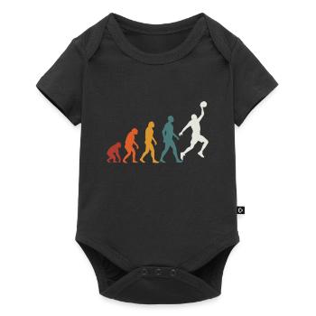 Evolution Basketball Basketball - Baby Premium short-sleeve bodysuit - black - Front