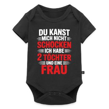 Tu ne peux pas me choquer - Nerfs d’acier - Body à manches courtes Premium Bébé - noir - Devant