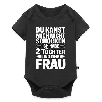 Tu ne peux pas me choquer - Nerfs d’acier - Body à manches courtes Premium Bébé - noir - Devant