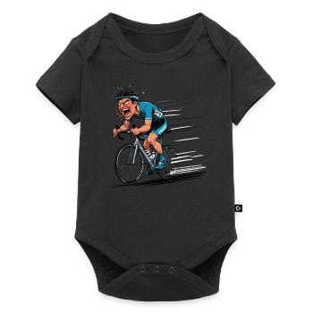 Cyclist Road Bike Bicycle Road Cyclist Bike - Baby Premium short-sleeve bodysuit - black - Front