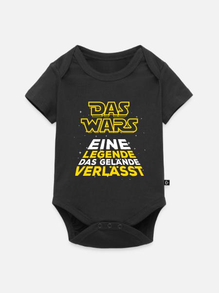Das Wars - Eine Legende das Gelände verlässt - Baby Premium Kurzarmbody - Schwarz