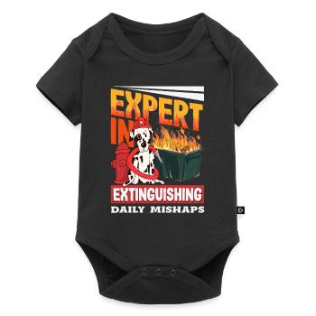 Dumpster Fire Response Team Leader - Baby Premium short-sleeve bodysuit - black - Front