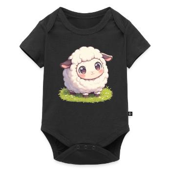 Sheep Sheep - Baby Premium short-sleeve bodysuit - black - Front
