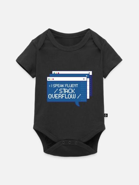 Informatiker Programmierer - Baby Premium Kurzarmbody - Schwarz