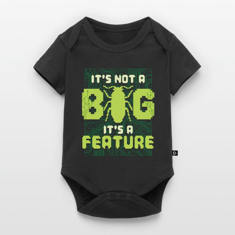 It's Not A Bug It's A Feature Programmierer Baby Premium Kurzarmbody