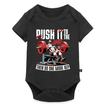 Chest Training Bodybuilder Gym - Baby Premium short-sleeve bodysuit - black - Front