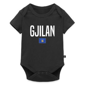 Gjilan, Kosovo - Body à manches courtes Premium Bébé - noir - Devant