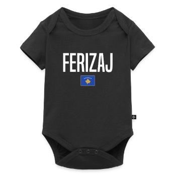 Ferizaj, Kosovo - Body à manches courtes Premium Bébé - noir - Devant