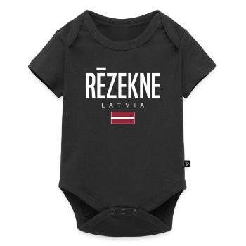 Rezekne, Latvia - Baby Premium short-sleeve bodysuit - black - Front
