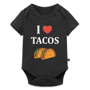 Tacos - Baby Premium short-sleeve bodysuit - black - Front