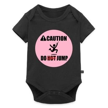 Sprungzeichen Signe de saut - Body à manches courtes Premium Bébé - noir - Devant
