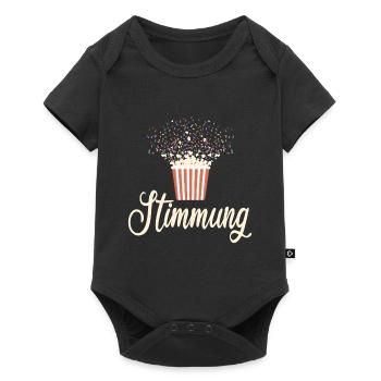 Mood: Popcorn and confetti party - Baby Premium short-sleeve bodysuit - black - Front