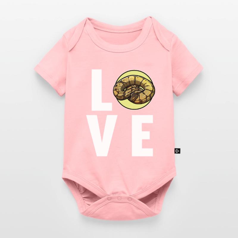 Ball Python Roi Python Roi Python Body à manches courtes Premium Bébé