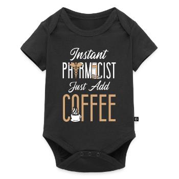 Pharmacy Tech Technician - Baby Premium Kurzarmbody - Schwarz - Vorne