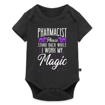 Technicien en pharmacie - Body à manches courtes Premium Bébé - noir - Devant