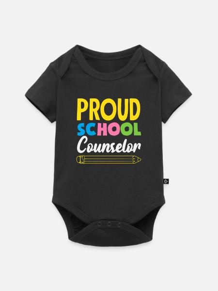 Stolzer Schulberater Für Leidenschaft - Baby Premium Kurzarmbody - Schwarz