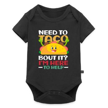 Conseiller scolaire Taco Bout It Help - Body à manches courtes Premium Bébé - noir - Devant