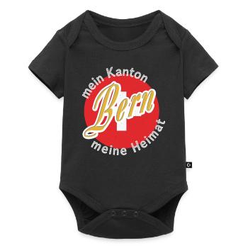 My Home Bern Gift - Baby Premium short-sleeve bodysuit - black - Front