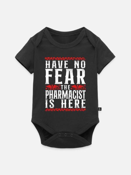 Pharmacy Tech Technician - Baby Premium Kurzarmbody - Schwarz