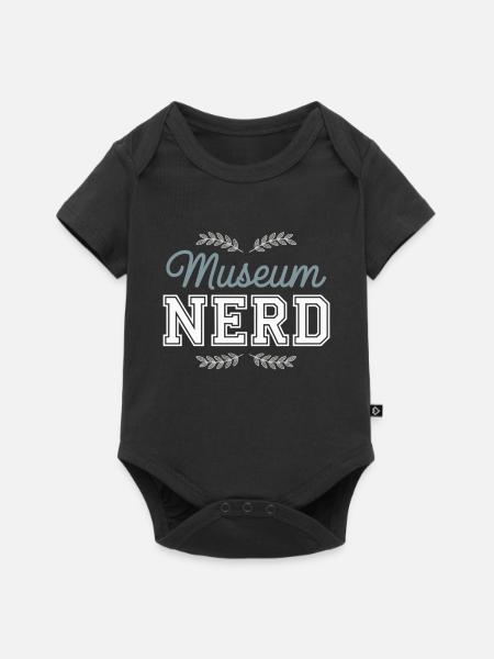 Museum - Baby Premium Kurzarmbody - Schwarz