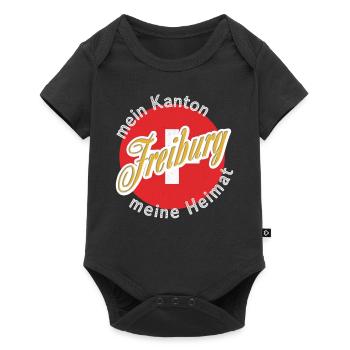 My Home Freiburg Gift - Baby Premium short-sleeve bodysuit - black - Front