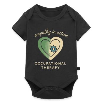ergothérapeute ot Gift Healthcare Reha - Body à manches courtes Premium Bébé - noir - Devant