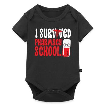 Pharmacy Tech Technician - Baby Premium short-sleeve bodysuit - black - Front