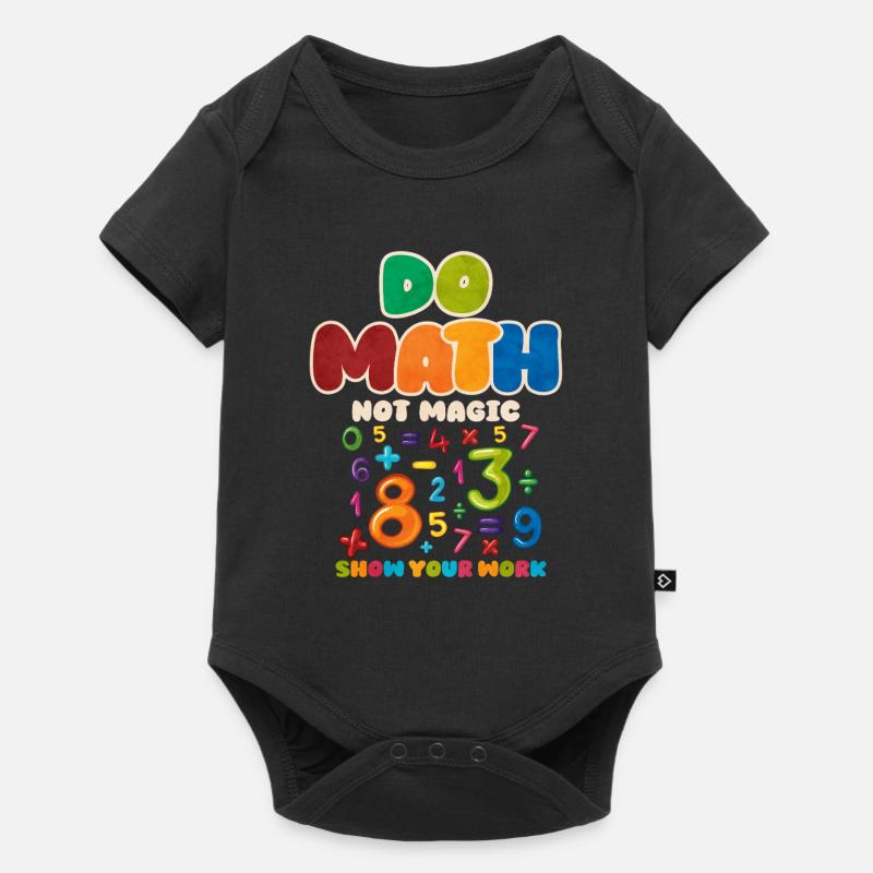 Math - Baby Premium short-sleeve bodysuit - black