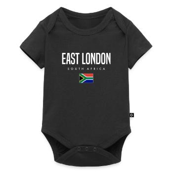 East London, Afrique du Sud - Body à manches courtes Premium Bébé - noir - Devant
