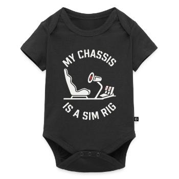 Sim Racing Simulator Cockpit Esports Racer - Baby Premium short-sleeve bodysuit - black - Front