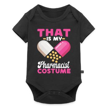Pharmacy Tech Technician - Baby Premium short-sleeve bodysuit - black - Front